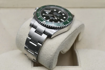 Rolex Submariner Hulk Stainless Steel Watch 116610LV | 2018 B&P