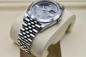 Rolex Datejust 41 Stainless Steel Wimbledon Watch 126300 | 2026 Unworn