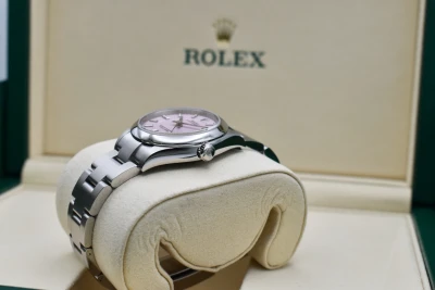 Rolex Oyster Perpetual Stainless Steel 31mm Candy Pink Watch 277200 | 2026
