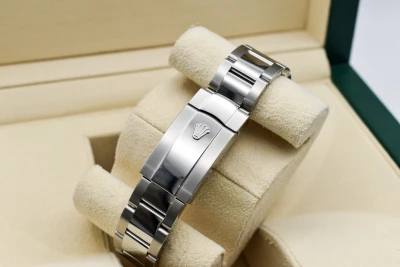 Rolex Datejust 41 Stainless Steel White Baton Dial Watch 126334 | 2019 B&P