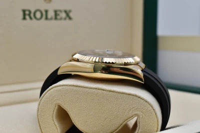 Rolex Skydweller 18K Yellow Gold Oysterflex Watch 336238 | 2025 Box & Papers