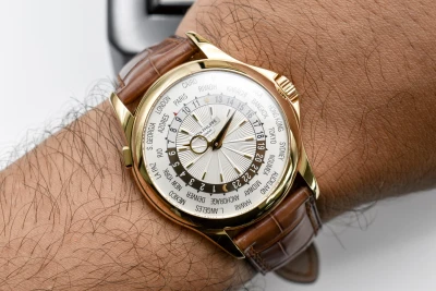 Patek Philippe 18ct Yellow Gold World Time Watch 5130J | Box & Papers