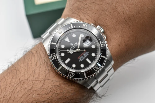 Rolex Seadweller 43 Big Red Stainless Steel Watch 126600 | 2026 B&P