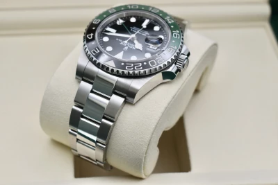 Rolex GMT Master ll Sprite Stainless Steel Watch 126720VTNR | 2023 B&P
