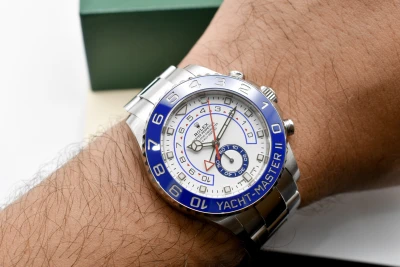 Rolex Yachtmaster ll Stainless Steel Watch 116680 | 2021 Box & Papers