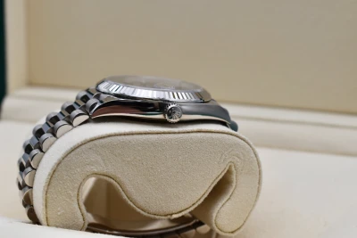 Rolex Day Date 40 18k White Gold Slate Grey Watch 228239 | 2022 Box & Papers