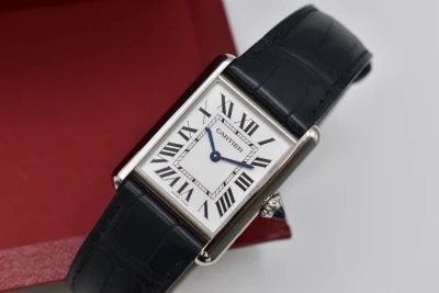 Cartier Large Tank Must Stainless Steel Watch WSTA0109 | 2025 Box & Papers