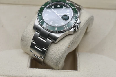 Rolex Submariner Hulk Stainless Steel Watch 116610LV | 2018 B&P