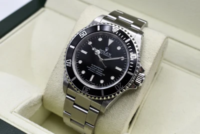 Rolex Submariner 4 Liner Non Date Stainless Steel Watch 14060M | B&P