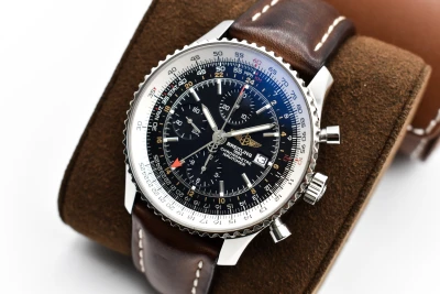 Breitling Navitimer 46 Chronograph Stainless Steel Watch A2432212 | Box & Papers