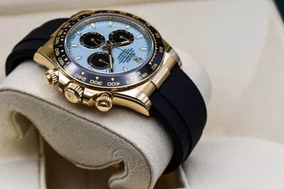 Rolex Daytona Oysterflex Tiffany 18k Gold Watch 126518LN | 2025 Unworn