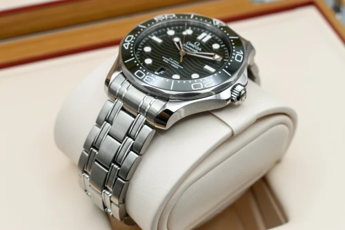 Omega Seamaster Stainless Steel Seaweed Green Watch 210.30.42.20.10.001 | 2026 B&P