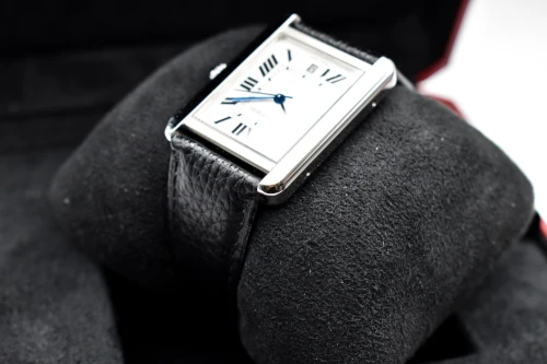 Cartier Tank Solo XL Automatic Stainless Steel Watch W5200027 | 2018 B&P