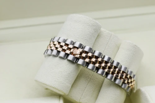 Rolex Datejust Lady 26mm Stainless Steel & 18K Rose Gold Diamond Watch 179171 | B&P