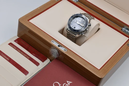 Omega Planet Ocean Chronograph Stainless Steel Watch 215.30.46.51.03.001 | 2023 B&P