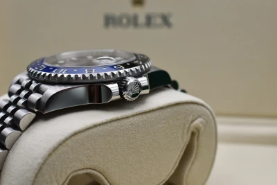 Rolex GMT Master ll Batgirl Stainless Steel Watch 126710BLNR | Box & Papers