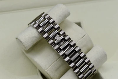 Rolex Day-Date White Gold Cherry Red Watch 118239 | Box & Papers