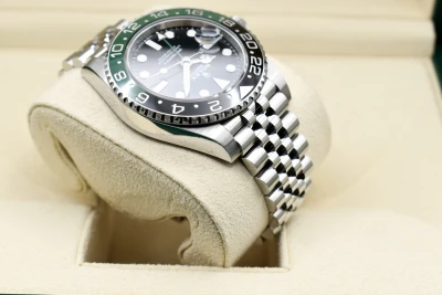 Rolex GMT Master ll Stainless Steel Sprite Watch 126720VTNR | 2023 B&P