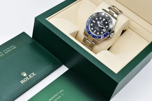 Rolex GMT Master 2 Stainless Steel Batman Watch 126710BLNR | 2022 B&P