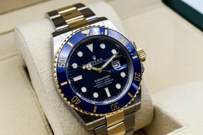 Rolex Submariner Stainless Steel & 18ct Gold Blue Dial Watch 126613LB | 2025