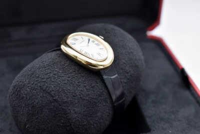 Cartier 18k Yellow Gold Baignoire Ladies Watch WGBA0042 | 2026 Unworn