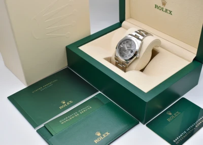 Rolex Air-King Bloodhound Stainless Steel Watch 116900 | 2020 Box & Papers