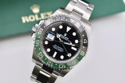 Rolex GMT Master ll Sprite Stainless Steel Watch 126720VTNR | 2023 B&P