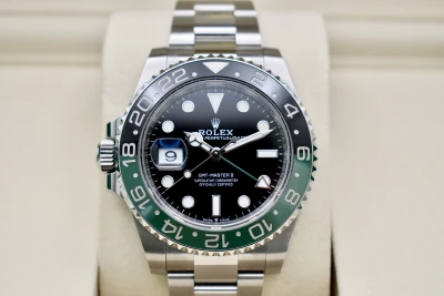 Rolex GMT Master ll Sprite Stainless Steel Watch 126720VTNR | 2023 B&P