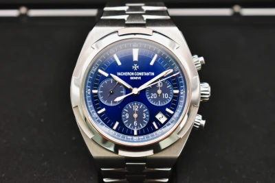 Vacheron Constanton Overseas Chronograph Stainless Steel 5500V | 2019 B&P
