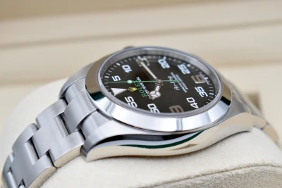 Rolex Air-King Bloodhound Stainless Steel Watch 116900 | 2020 Box & Papers