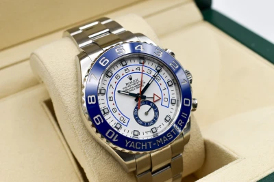 Rolex Yachtmaster ll Stainless Steel 42mm Watch 116680 | Box & Papers