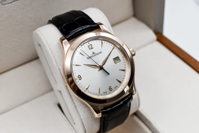 Jaeger LeCoultre Master Control 18ct Rose Gold Watch 147.2.37.S | Box & Papers