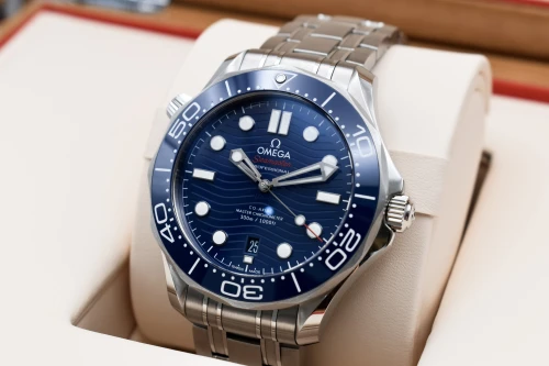 Omega Seamaster Professional Blue Wave Stainless Steel Watch 210.30.42.20.03.001 | 2026