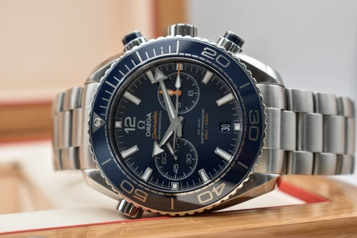 Omega Planet Ocean Chronograph Stainless Steel Watch 215.30.46.51.03.001 | 2023 B&P