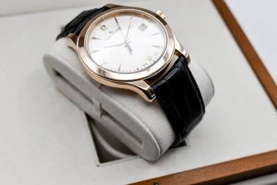 Jaeger LeCoultre Master Control 18ct Rose Gold Watch 147.2.37.S | Box & Papers