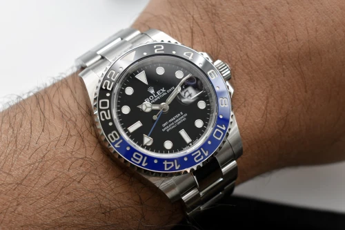 Rolex GMT Master 2 Stainless Steel Batman Watch 126710BLNR | 2022 B&P