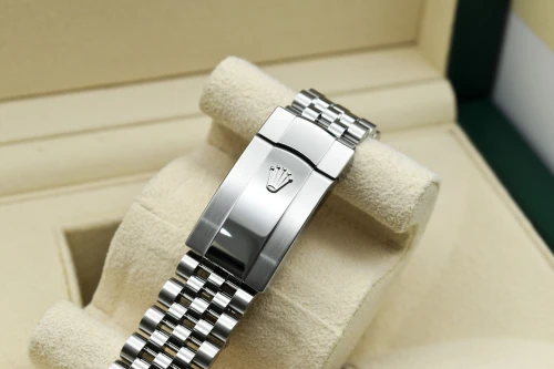 Rolex Datejust 41 Mint Green Stainless Steel Watch 126334 | B&P