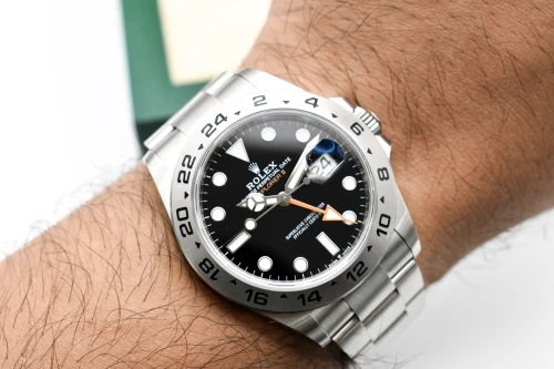 Rolex Explorer 2 Stainless Steel Black Dial Watch 226570 | 2023 B&P