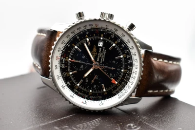 Breitling Navitimer 46 Chronograph Stainless Steel Watch A2432212 | Box & Papers