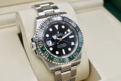 Rolex GMT Master ll Sprite Stainless Steel Watch 126720VTNR | 2023 B&P