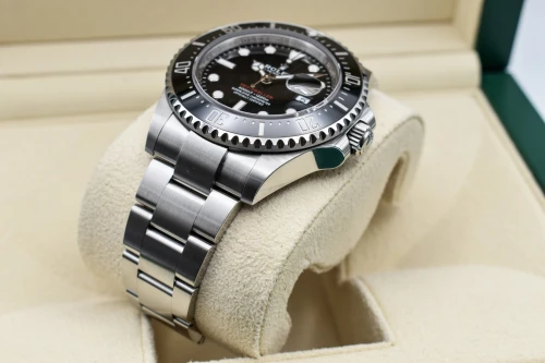 Rolex Seadweller 43 Big Red Stainless Steel Watch 126600 | 2026 B&P