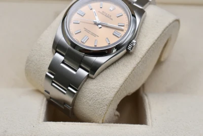 Rolex Oyster Perpetual 36 Stainless Steel White Grape Watch | 2017 Box & Papers