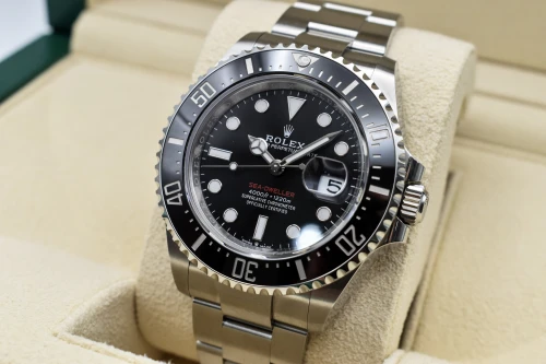 Rolex Seadweller 43 Big Red Stainless Steel Watch 126600 | 2026 B&P