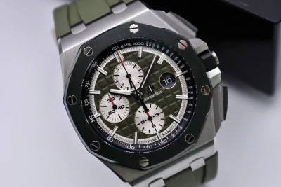Audemars Piguet Royal Oak Offshore Camo Watch 26400SO.OO.A055CA.01 | B&P