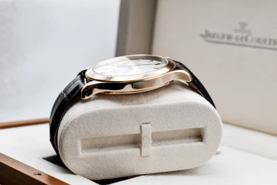Jaeger LeCoultre Master Control 18ct Rose Gold Watch 147.2.37.S | Box & Papers