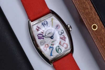 Franck Muller Colour Dreams White Gold Ladies Watch 7502 QZ COL DR | Box & Paper