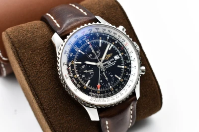 Breitling Navitimer 46 Chronograph Stainless Steel Watch A2432212 | Box & Papers