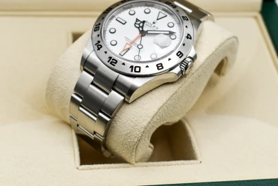 Rolex Explorer ll Polar White Stainless Steel Watch 226570 | 2022 Unworn