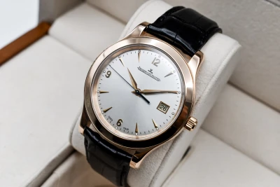 Jaeger LeCoultre Master Control 18ct Rose Gold Watch 147.2.37.S | Box & Papers