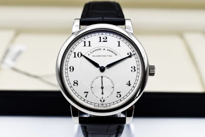 A. Lange & Sohne White Gold 1815 Watch 233.026 | Box & Papers